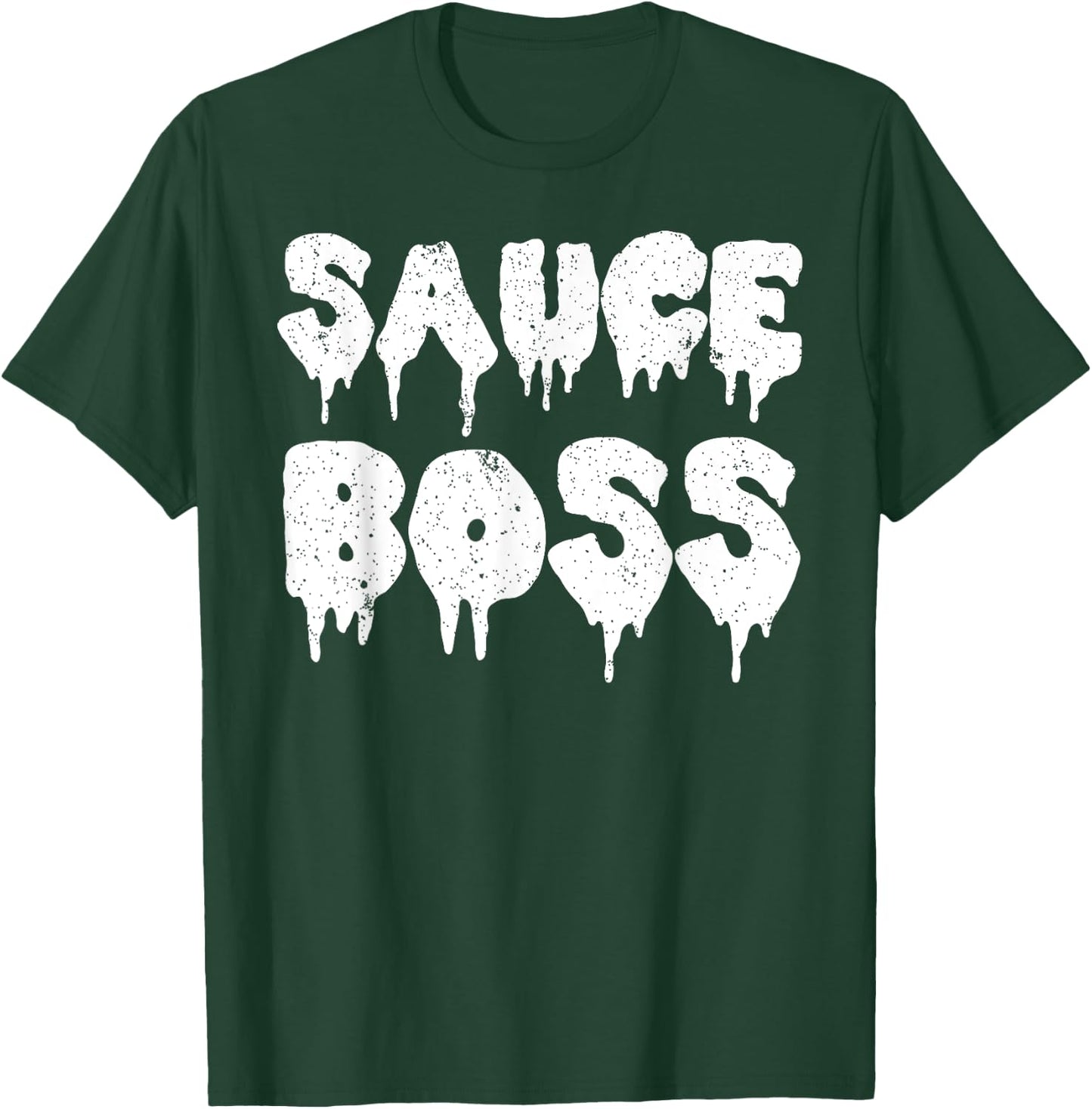 Sauce Boss Chef BBQ Cook Food Humorous T-Shirt - T-Shirt | Forest
