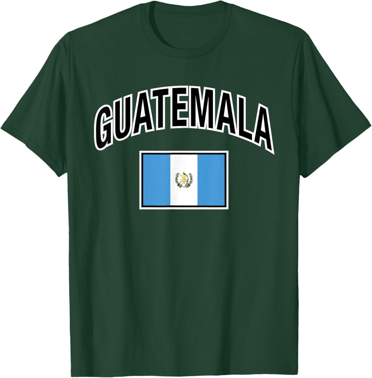 Guatemala Flag Proud Guatemalan T-Shirt - T-Shirt | Forest