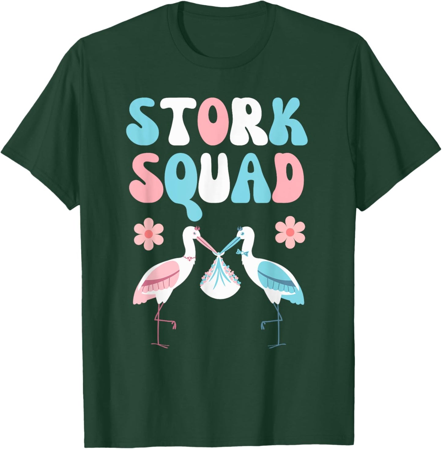 Stork Squad Matching Labor and Delivery Nurse Team T-Shirt - T-Shirt | Forest