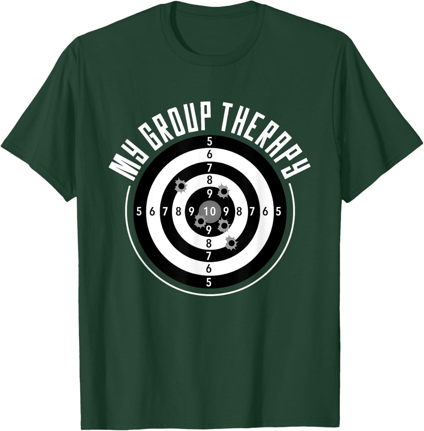 My Group Therapy Funny Gun Shooting Range Gift Women T-Shirt - T-Shirt | Forest