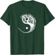 Mandala Yin Yang Bonsai Tree Funny Hippie Gift Women T-Shirt - T-Shirt | Forest