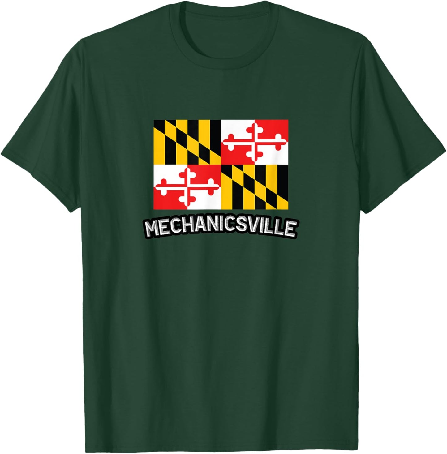 Mechanicsville, Maryland | MD City State USA - Cute Souvenir T-Shirt - T-Shirt | Forest