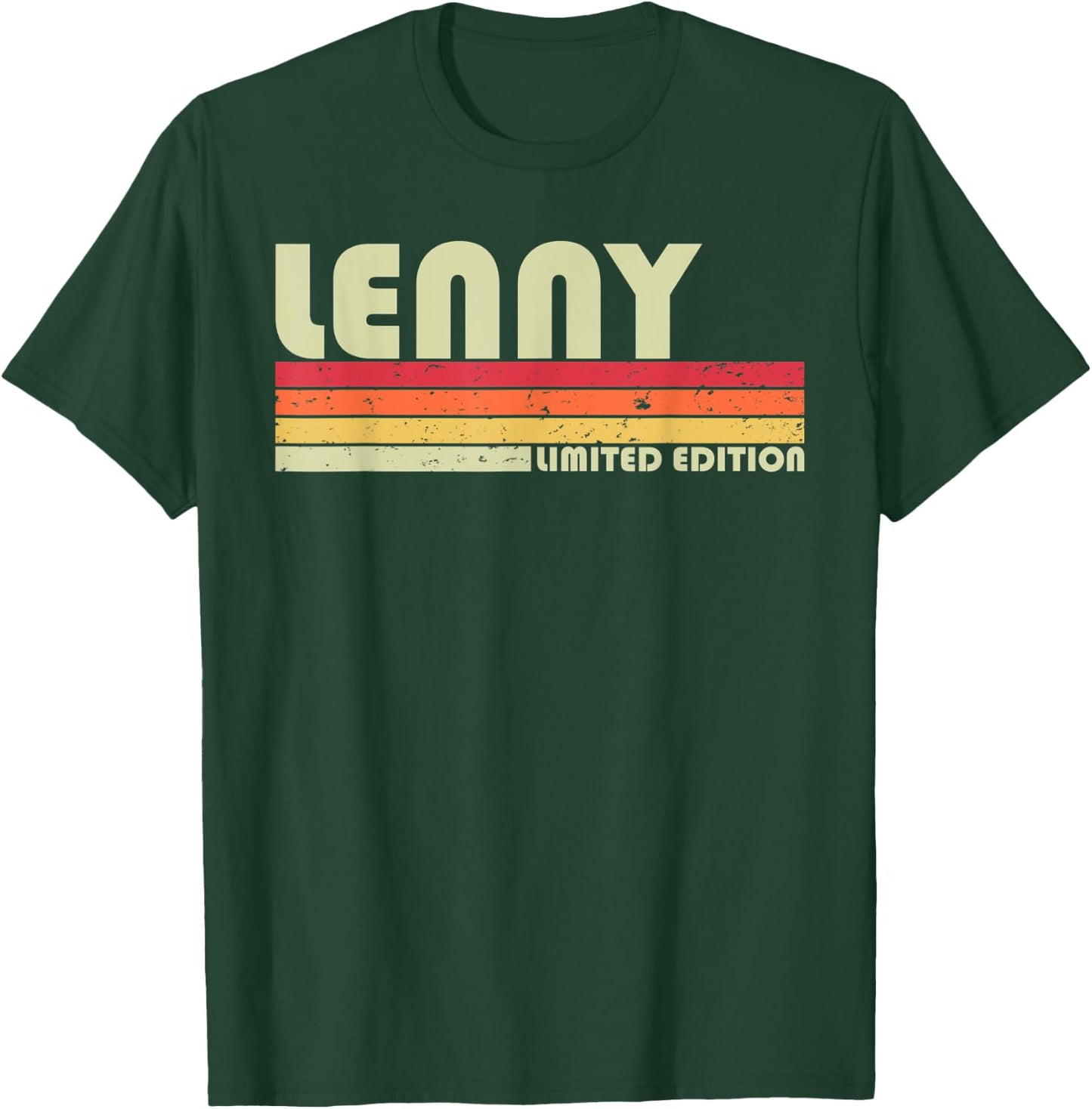 LENNY Gift Name Personalized Funny Retro Vintage Birthday T-Shirt - T-Shirt | Forest