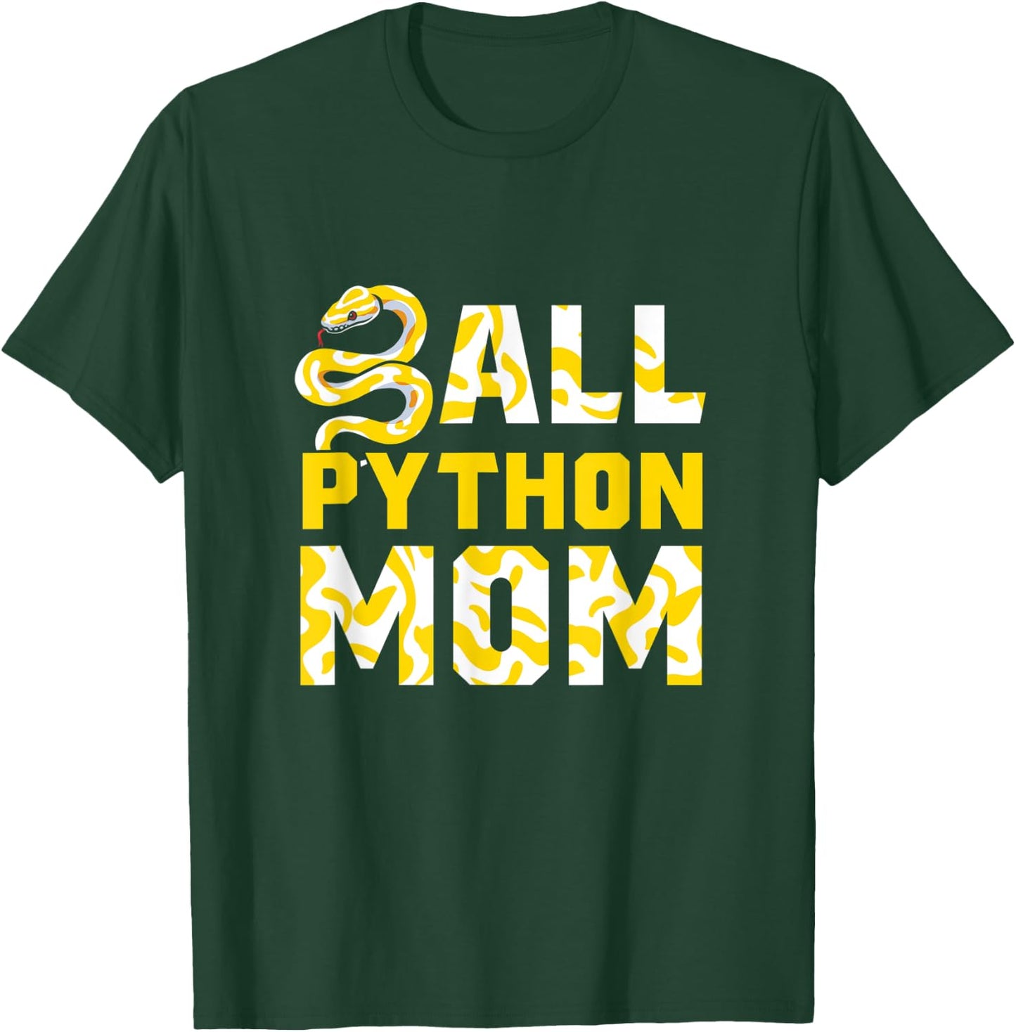 Banana Ball Python Herpetologist Ball Python Mom Herpetology T-Shirt - T-Shirt | Forest