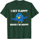 I Get Flappy When I’m Happy Autism Awareness Day Boys T-Shirt - T-Shirt | Forest