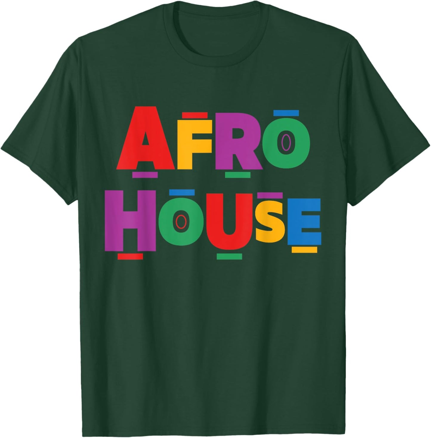 Afro House Music Festival Outfit Amapiano Afro House Music T-Shirt - T-Shirt | Forest