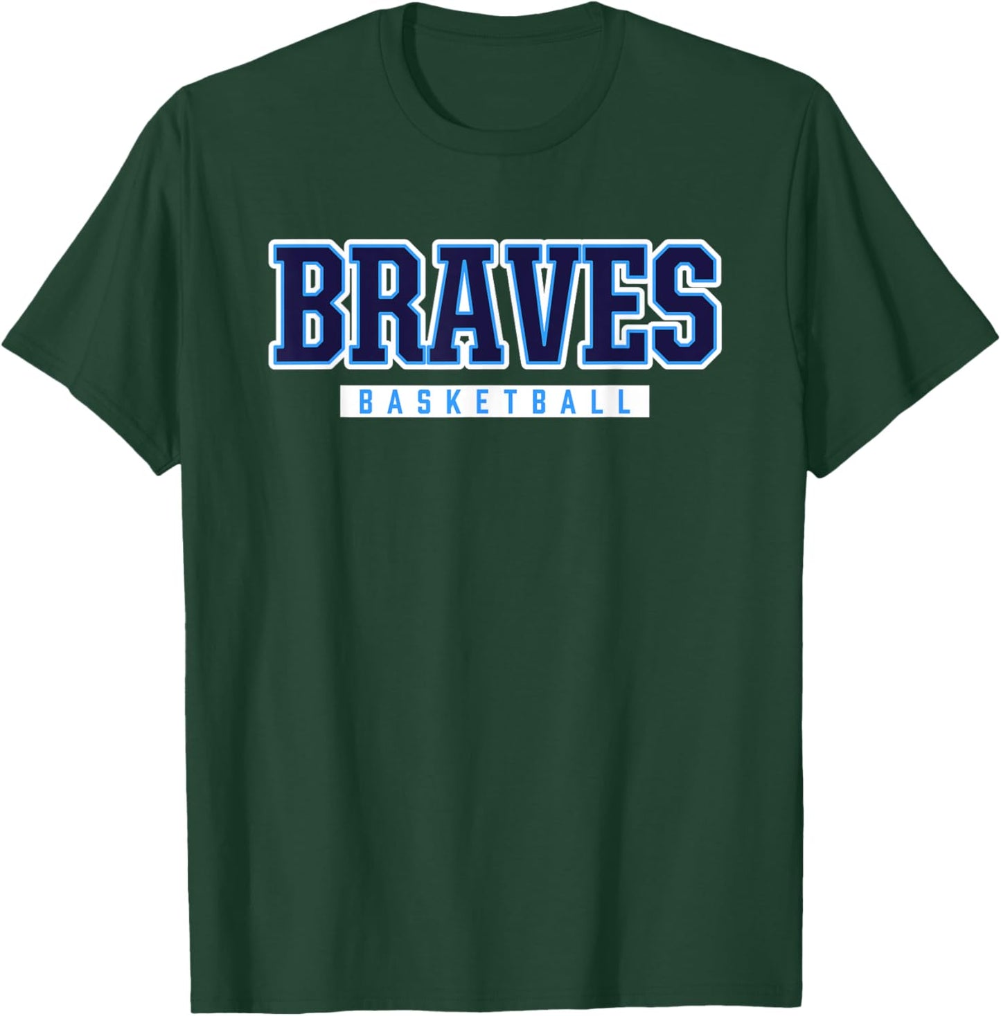 Braves Basketball Indian River High School T-Shirt - T-Shirt | Forest