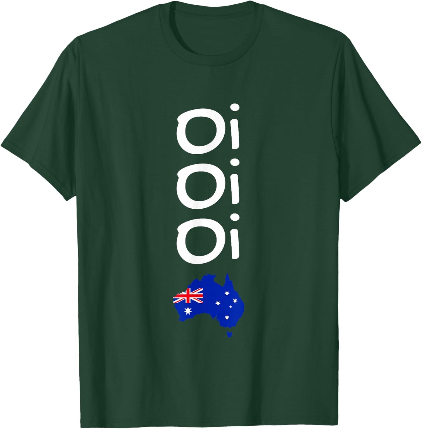 Oi Oi Oi (Aussie Aussie Aussie) Australian Australia Sport T-Shirt - T-Shirt | Forest