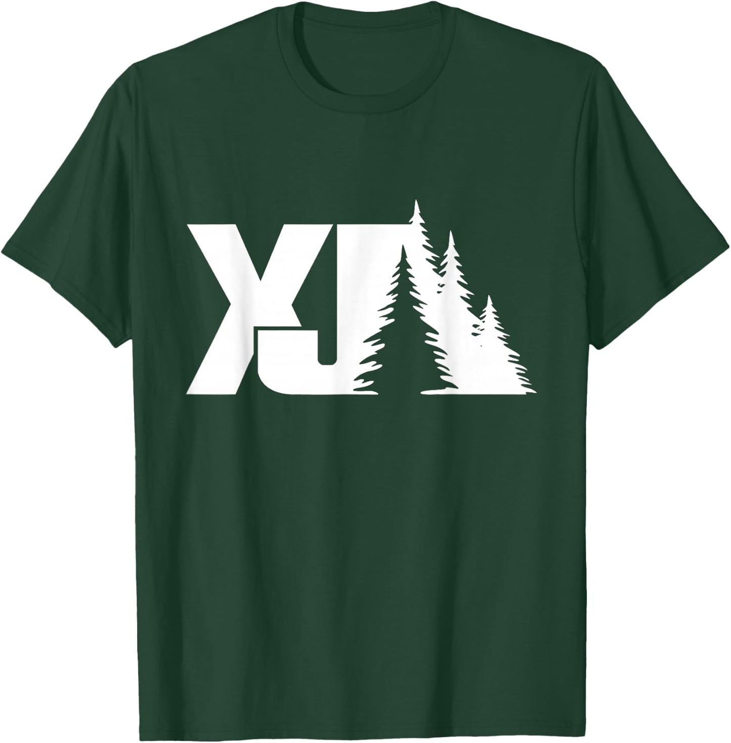 Off Road Rock Crawling xj Fan Club T-Shirt - T-Shirt | Forest