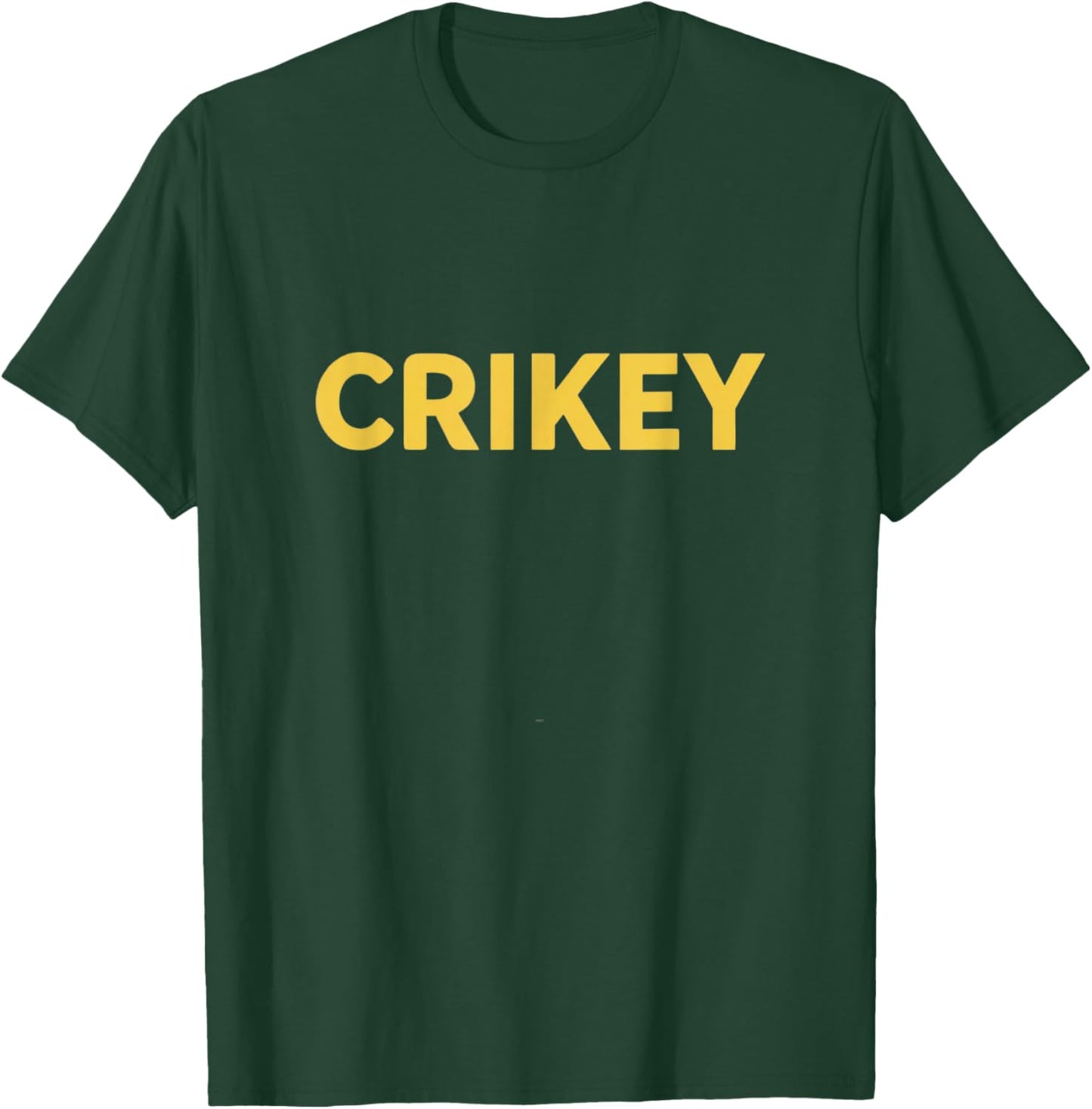 Crikey Aussie Slang Australia Print T-Shirt - T-Shirt | Forest