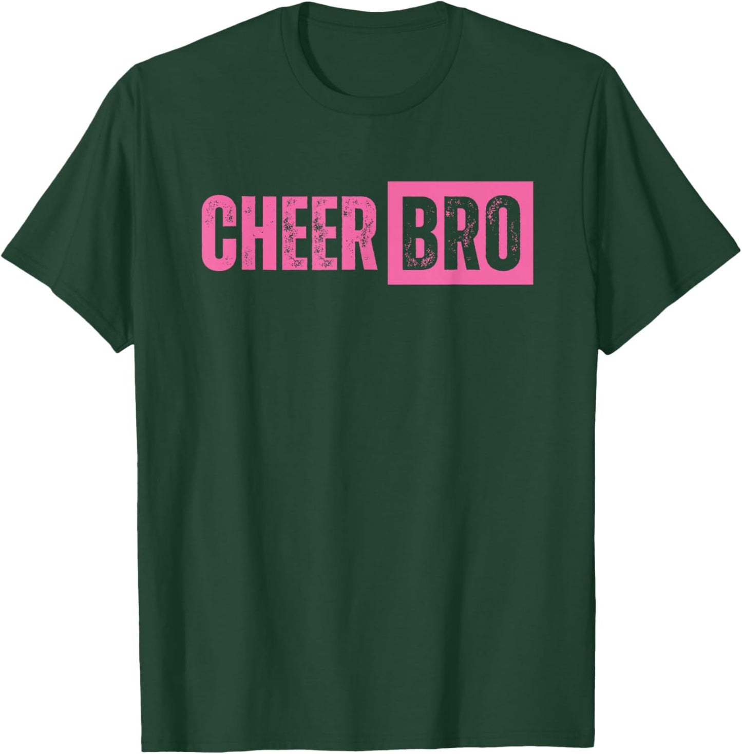Cheer Bro Cheerleader Brother Pink T-Shirt - T-Shirt | Forest