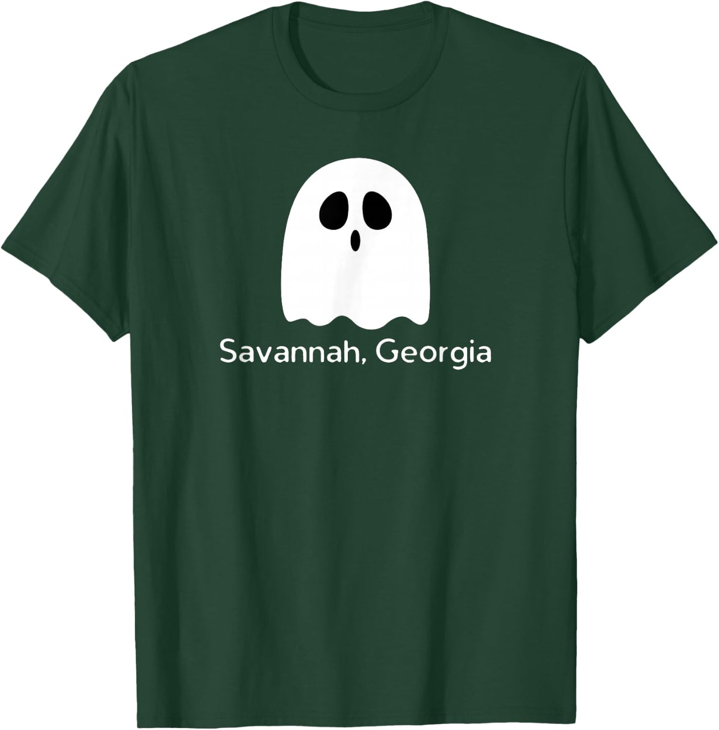 Savannah, Georgia Ghost Hunting Souvenir T-Shirt - T-Shirt | Forest
