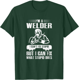 Welder Funny Saying Welding T-Shirt - T-Shirt | Forest