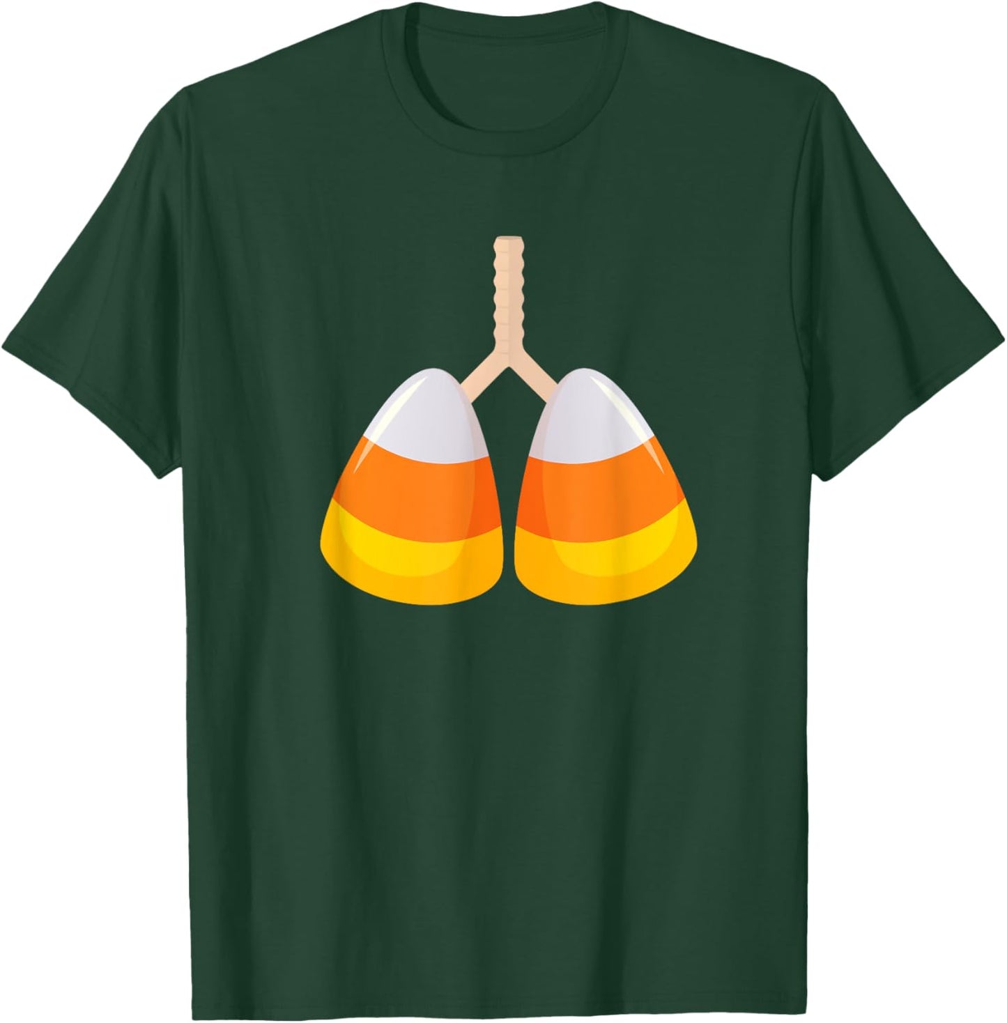 Halloween NICU Respiratory Therapist RT Lung Squad Candycorn T-Shirt - T-Shirt | Forest