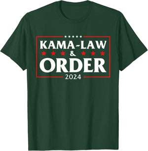 Kamalaw Order Kama-law & Order 2024 T-Shirt - T-Shirt | Forest
