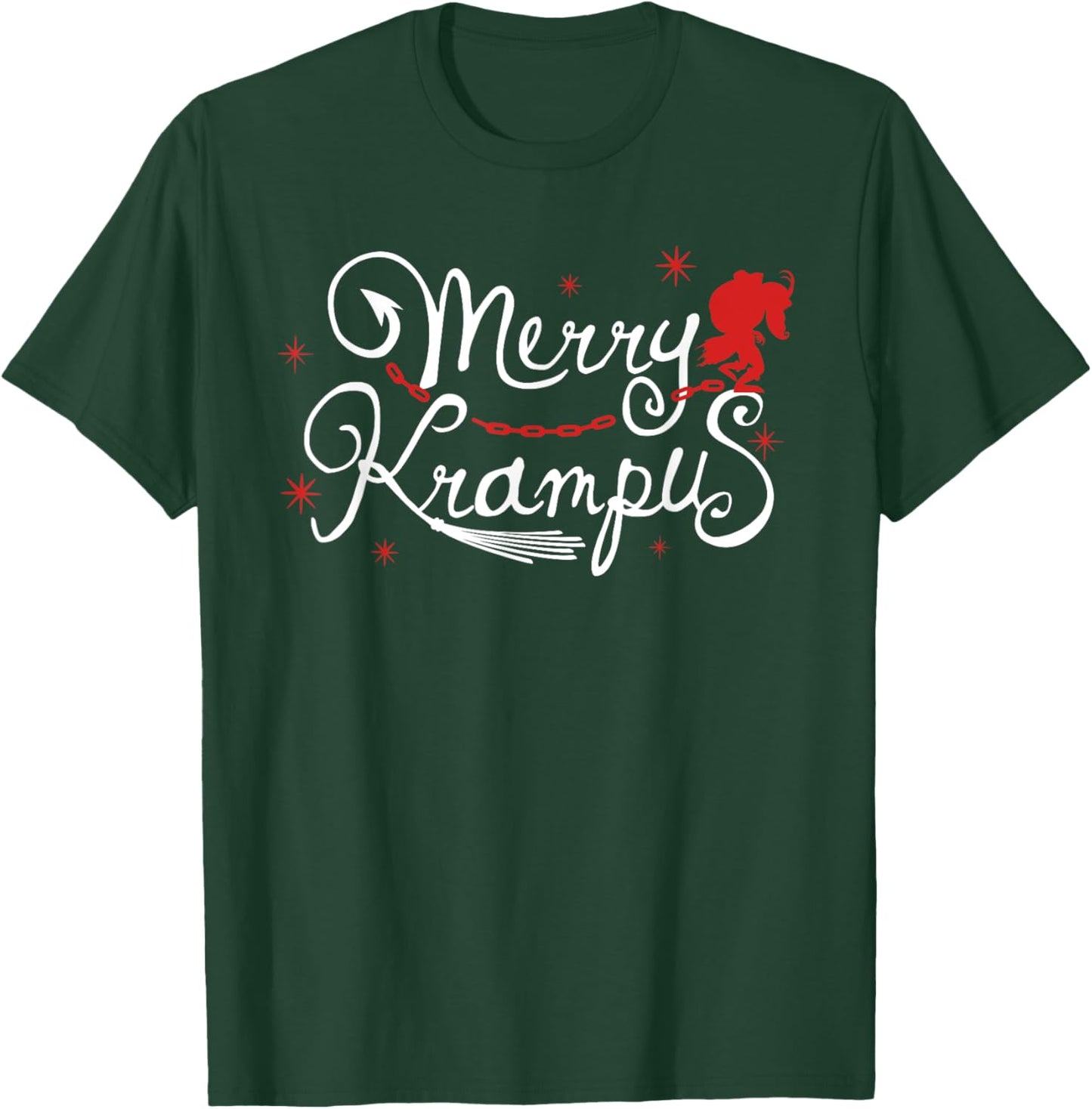 Merry Krampus German Folklore Christmas for Krampusnacht T-Shirt - T-Shirt | Forest