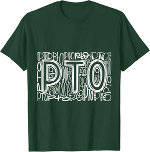 Typography Designs PTO Nurse 2021 T-Shirt - T-Shirt | Forest