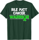 Bile Duct Cancer Awareness Gift Green Ribbon T-Shirt - T-Shirt | Forest