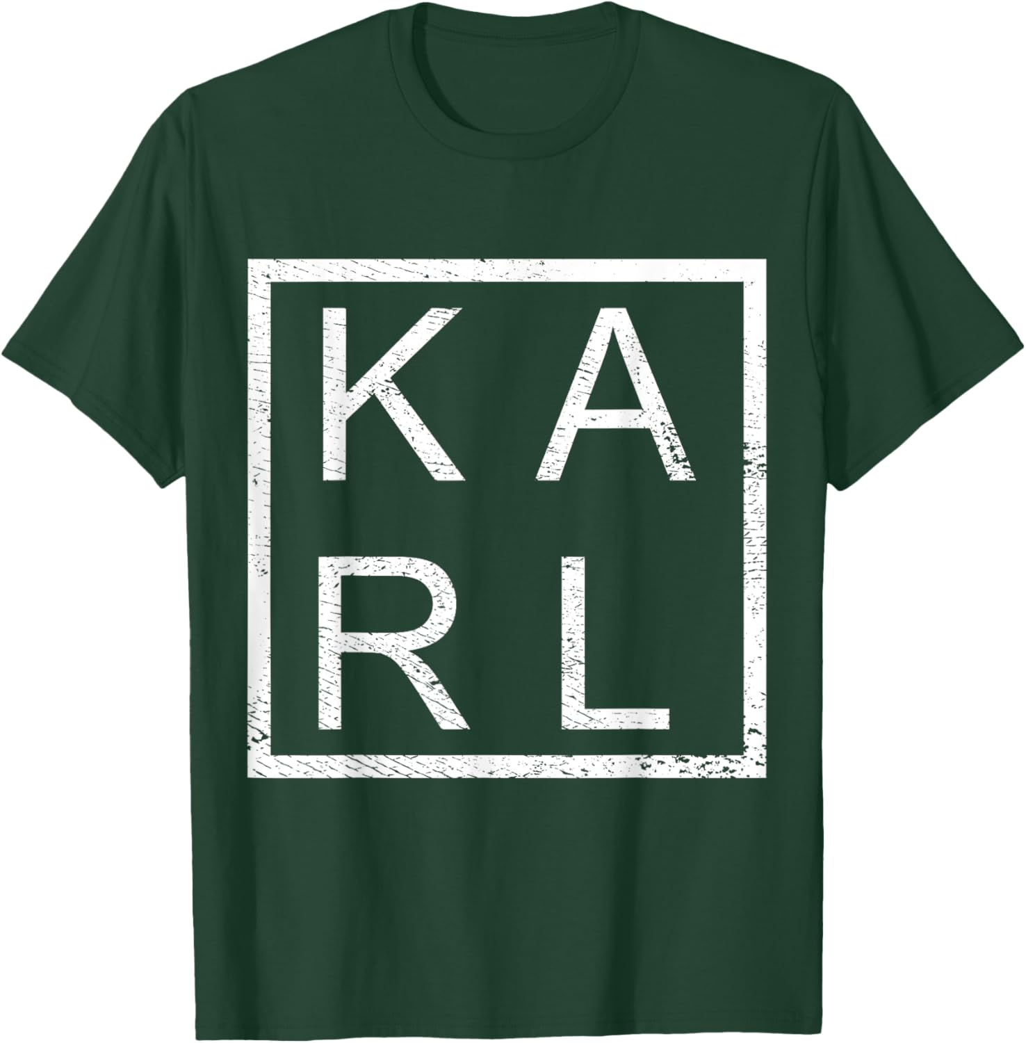 Karl Personalized, Karl Name, Boy Man Karl T-Shirt - T-Shirt | Forest