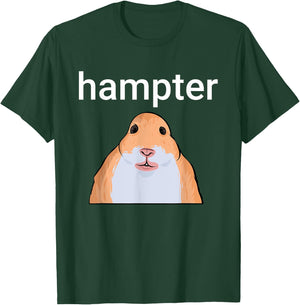 Hampter Funny Hamster Dank Meme T-Shirt - T-Shirt | Forest