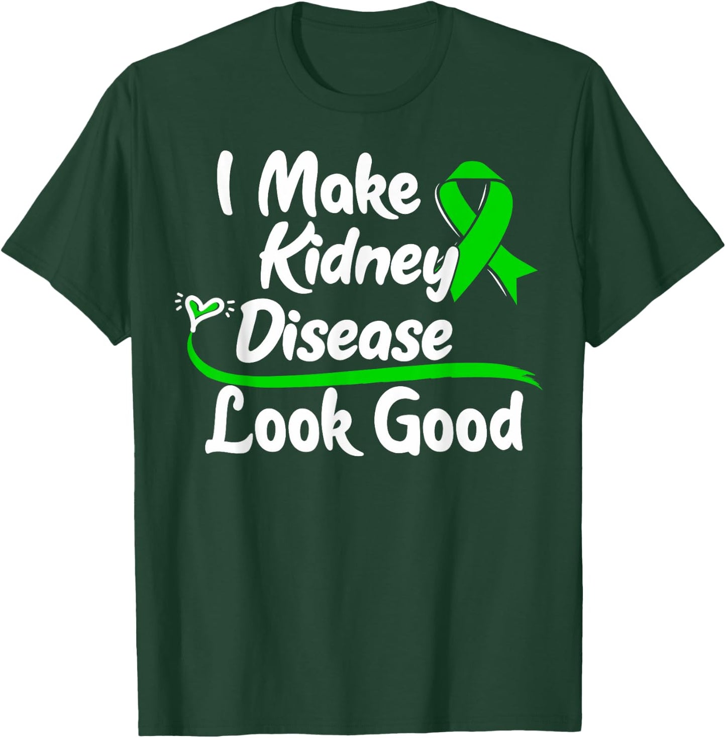 CKD Awareness Kidney Disease Survivor T-Shirt - T-Shirt | Forest