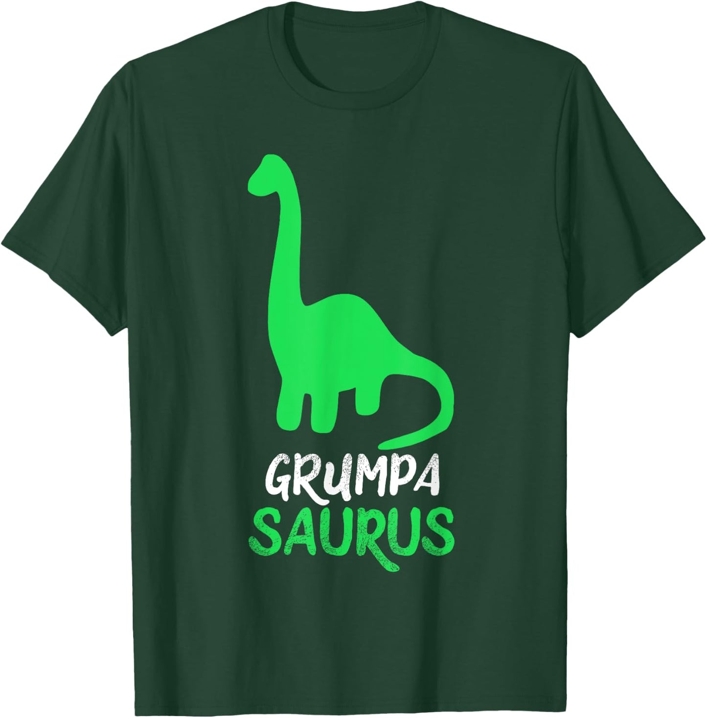 Grumpa-Saurus Funny Dino Dinosaur GrumpaSaurus T-Shirt - T-Shirt | Forest