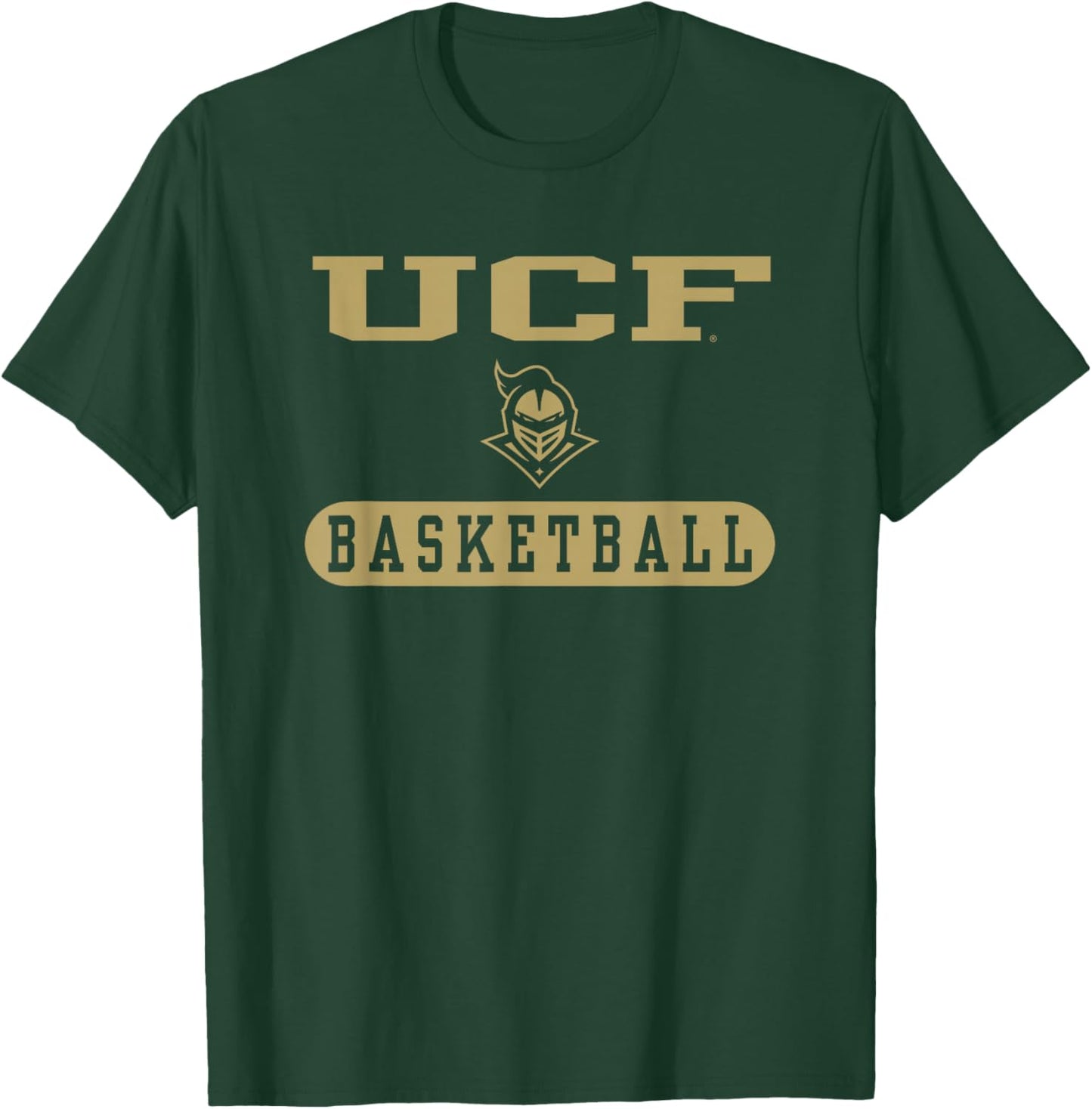 Central Florida Golden Knights Basketball Black T-Shirt - T-Shirt | Forest