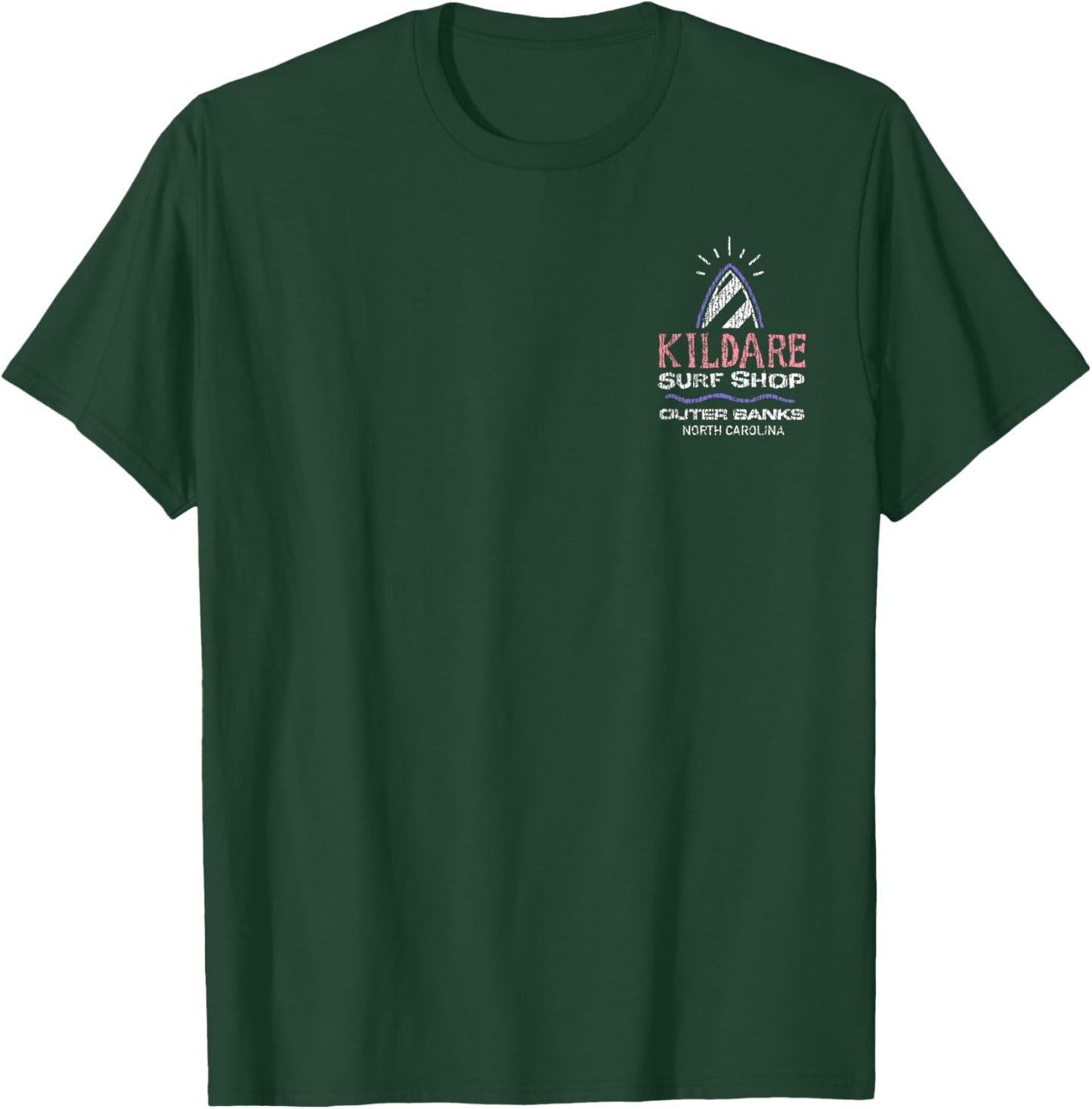 Outer Banks Kildare Surf Shop Pocket Logo T-Shirt - T-Shirt | Forest