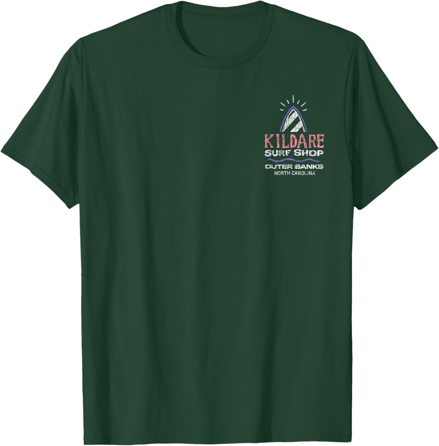 Outer Banks Kildare Surf Shop Pocket Logo T-Shirt - T-Shirt | Forest