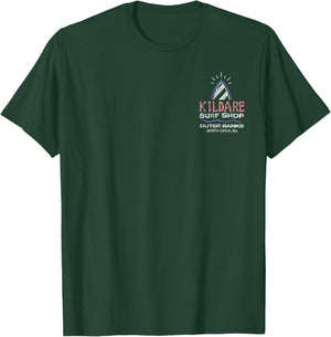 Outer Banks Kildare Surf Shop Pocket Logo T-Shirt - T-Shirt | Forest