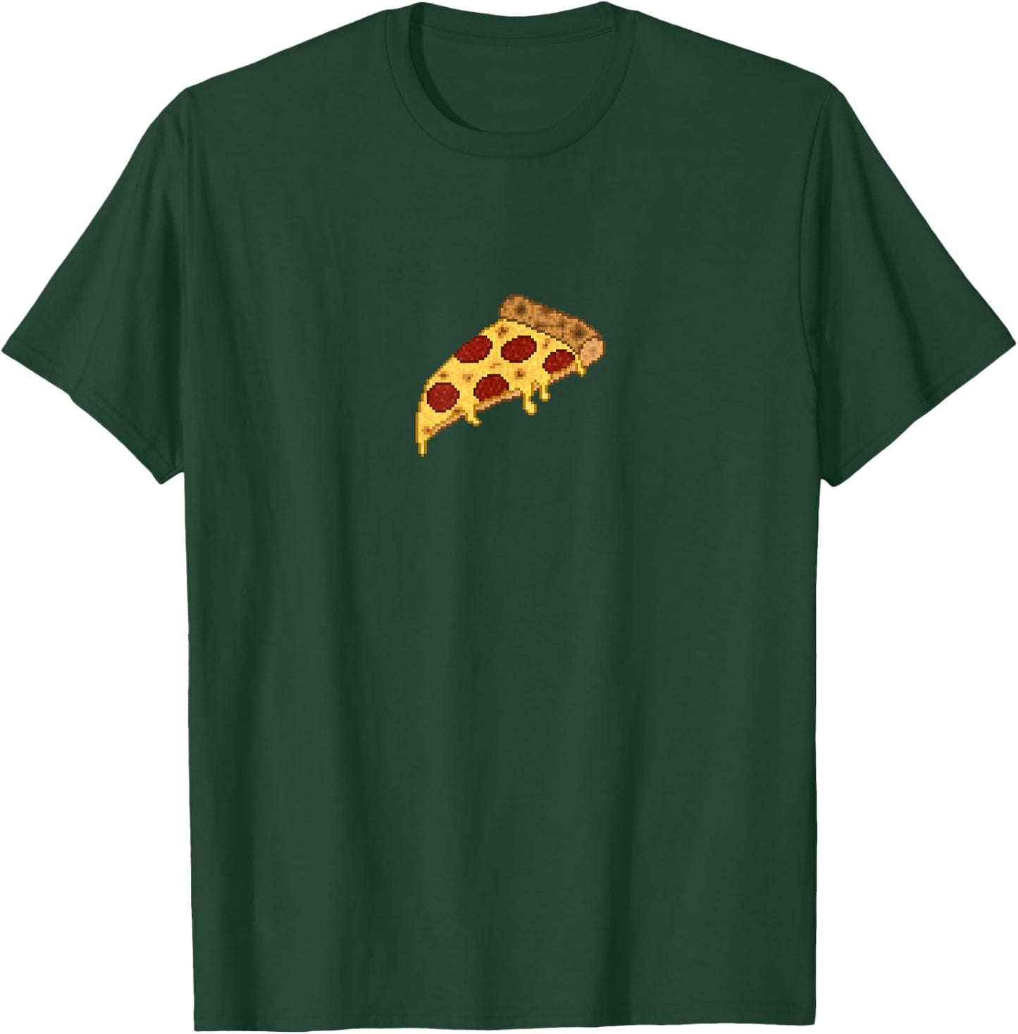 Pixel Pizza T-Shirt - T-Shirt | Forest
