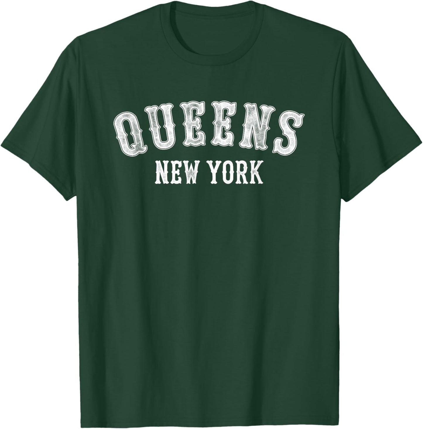 Queens New York Baseball T-Shirt - T-Shirt | Forest