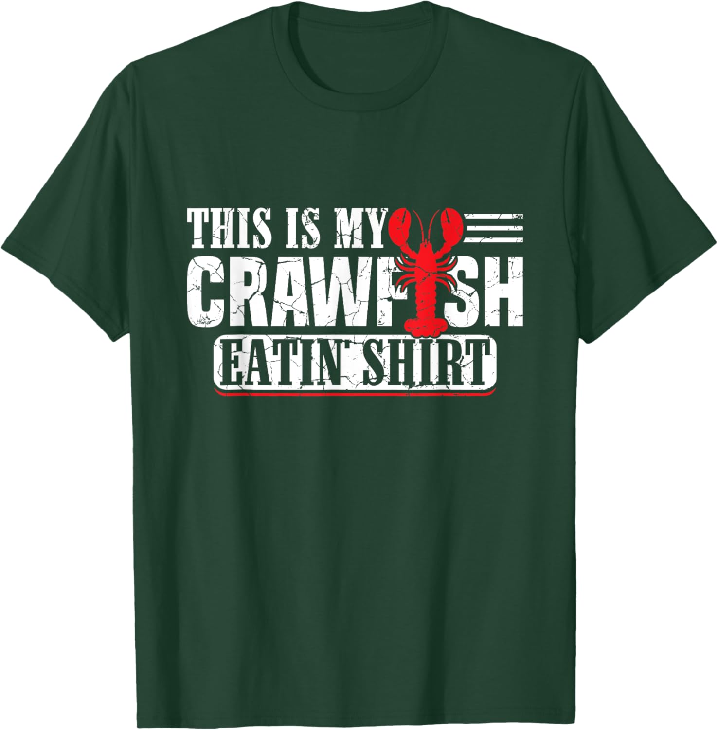 This Is My Crawfish Eating Shirt Crayfish Cajun Festival T-Shirt - T-Shirt | Forest