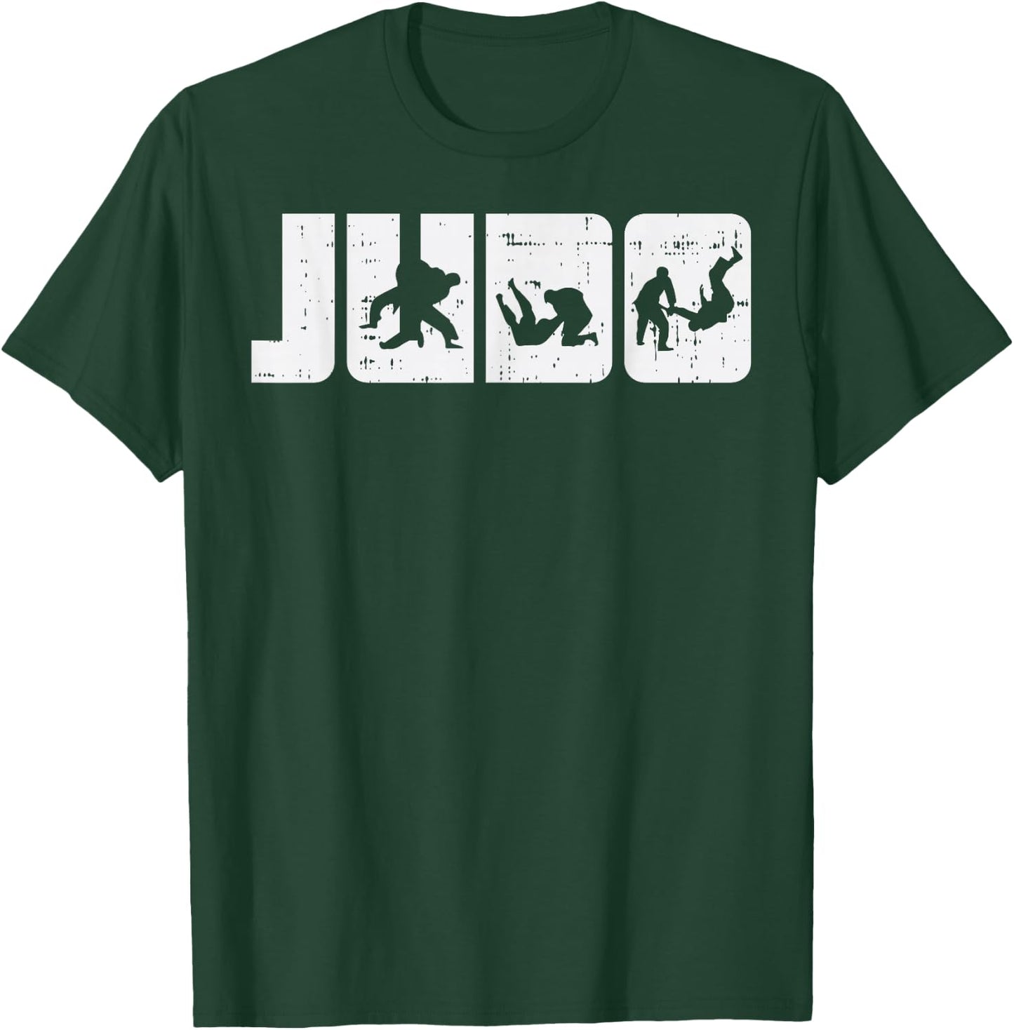 Judo Throws Japanese Martial Art Fight Judoka Men Women Gift T-Shirt - T-Shirt | Forest