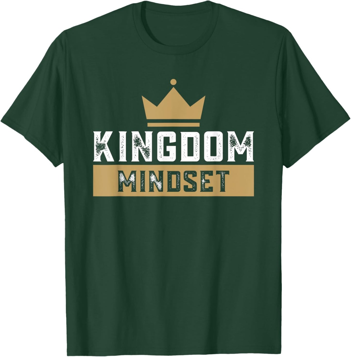 Kingdom Mindset See the Crowned King Jesus T-Shirt - T-Shirt | Forest