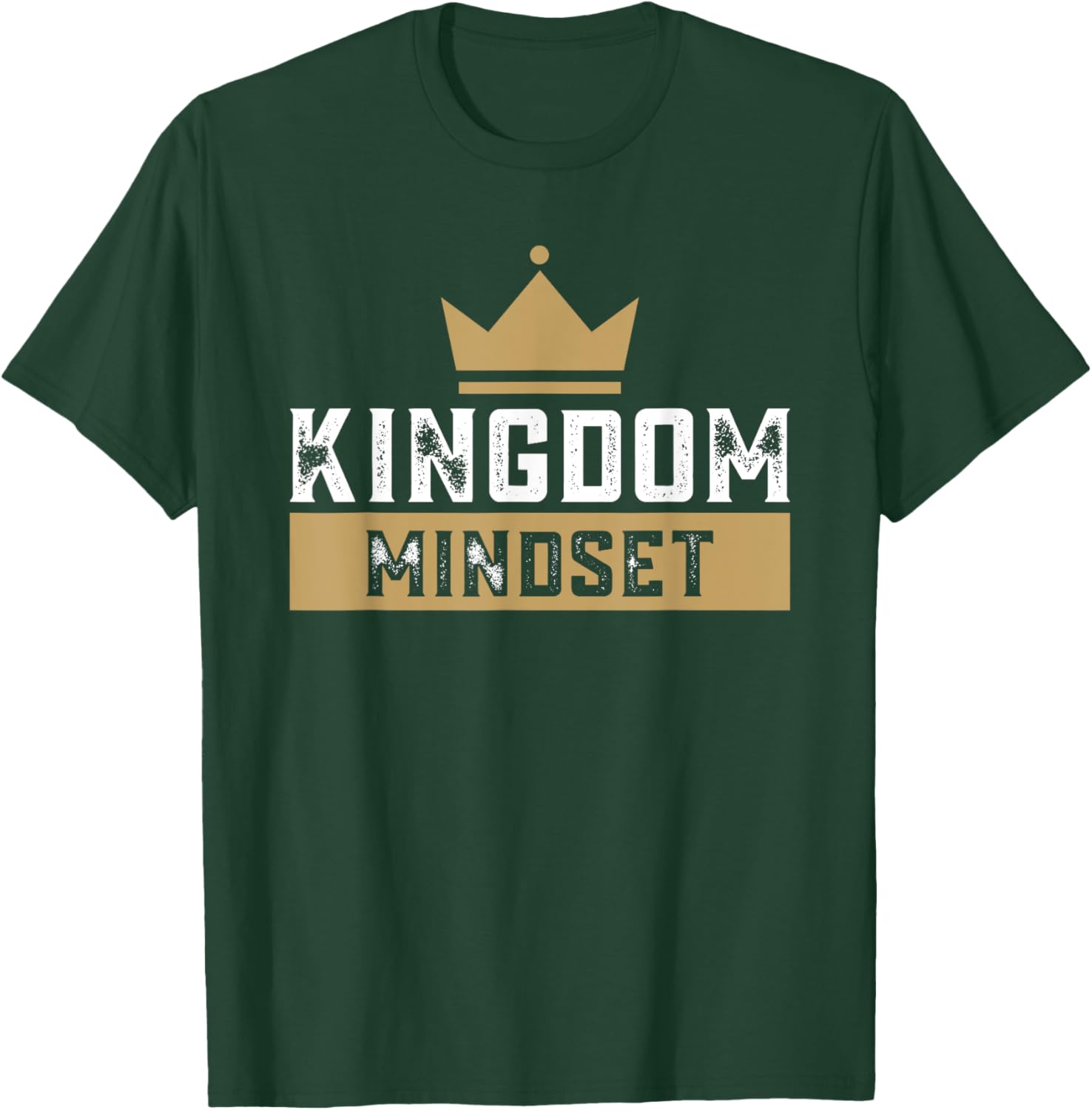 Kingdom Mindset See the Crowned King Jesus T-Shirt - T-Shirt | Forest