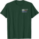 Police Fire EMS First Responder American Flag Firefighter T-Shirt - T-Shirt | Forest