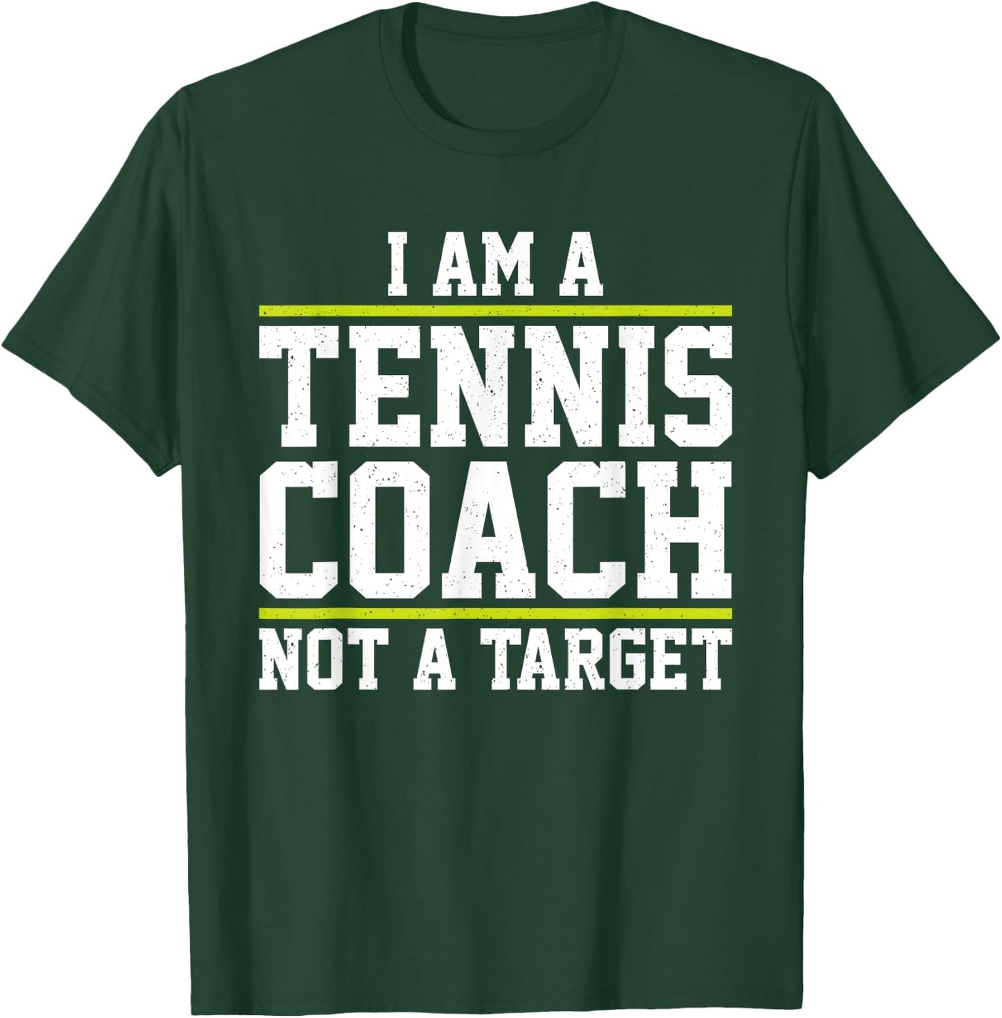 Tennis Coach Novelty Women Team Captain Tennis Lover T-Shirt - T-Shirt | Forest