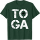 Toga Saratoga Springs Upstate New York Horse Racing T-Shirt - T-Shirt | Forest