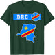 Democratic congo,Democratic Republic of the Congo Flag,DRC. T-Shirt - T-Shirt | Forest