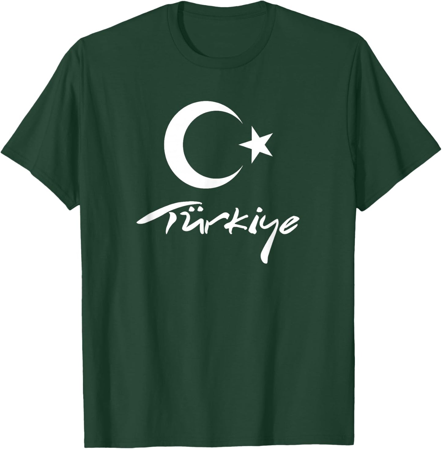 Turkey National flag, Turk Bayragi, Turkiye gift T-Shirt - T-Shirt | Forest