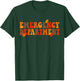 Emergency Department Thanksgiving day Emergency Room Nurse T-Shirt - T-Shirt | Forest