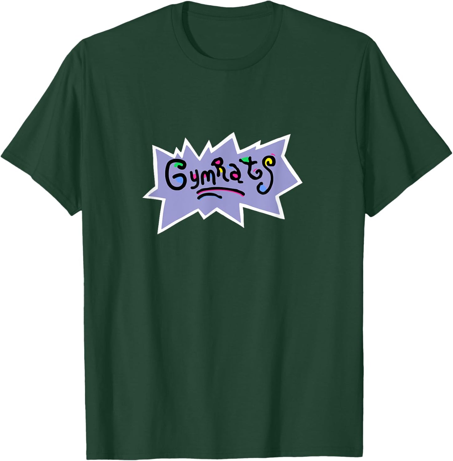 Gym Rat Gymrats Basketball / Workout 90's Shirt T-Shirt - T-Shirt | Forest