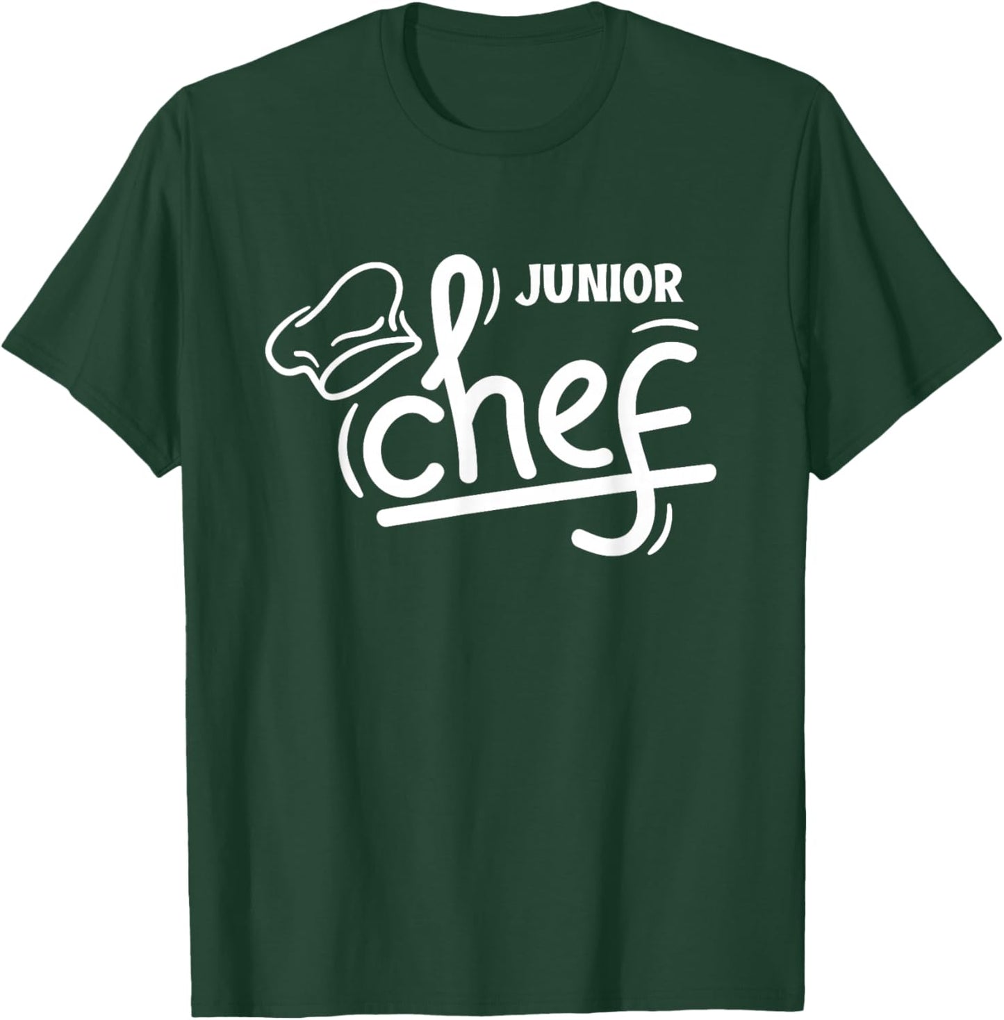 Junior Chef Children Cooking Teaching Kids To Cook T-Shirt - T-Shirt | Forest