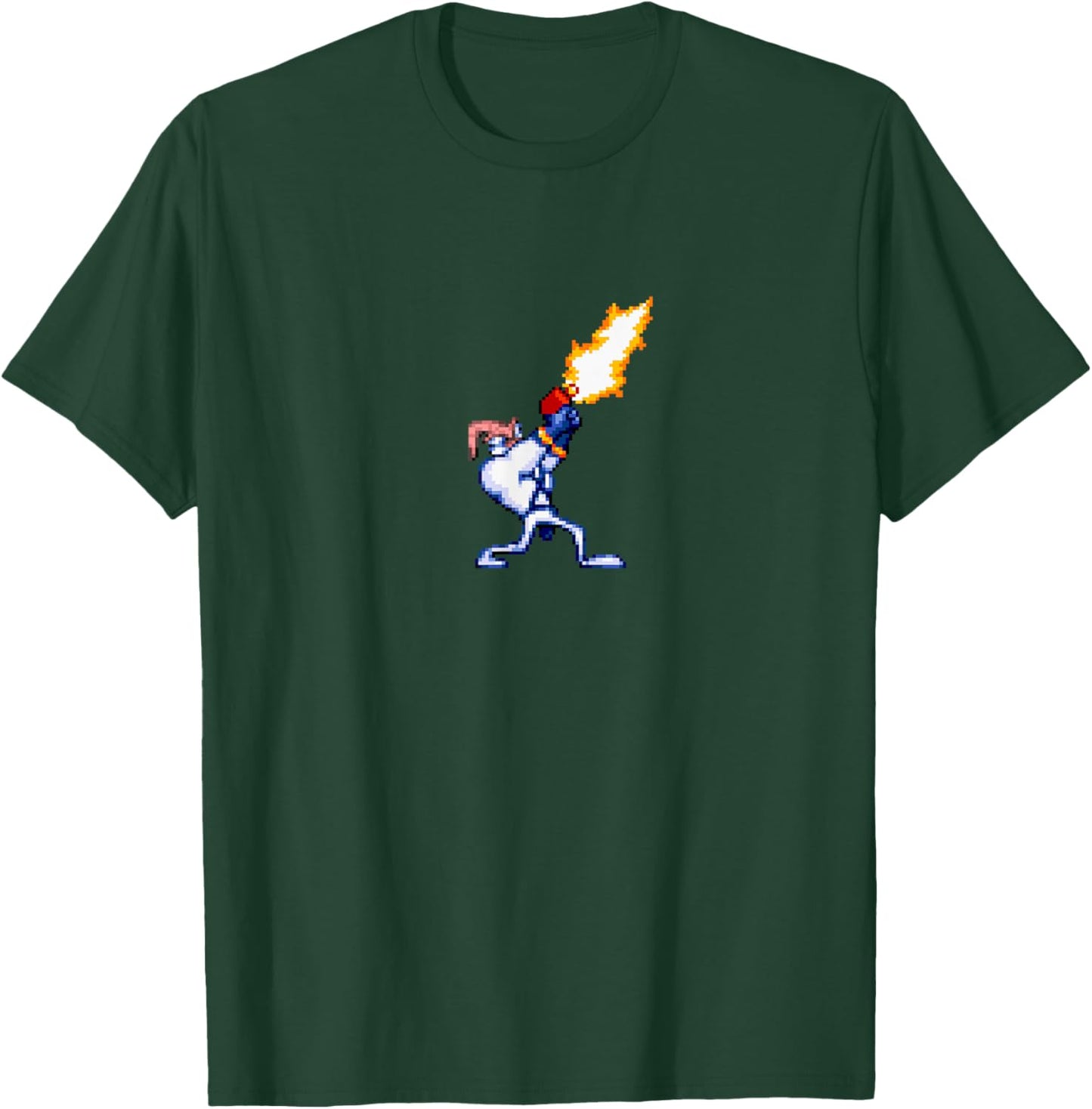 Earthworm Jim Blaster T-Shirt - T-Shirt | Forest