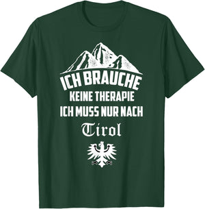 Tyrol with Tyrolean Eagle Coat of Arms T-Shirt - T-Shirt | Forest
