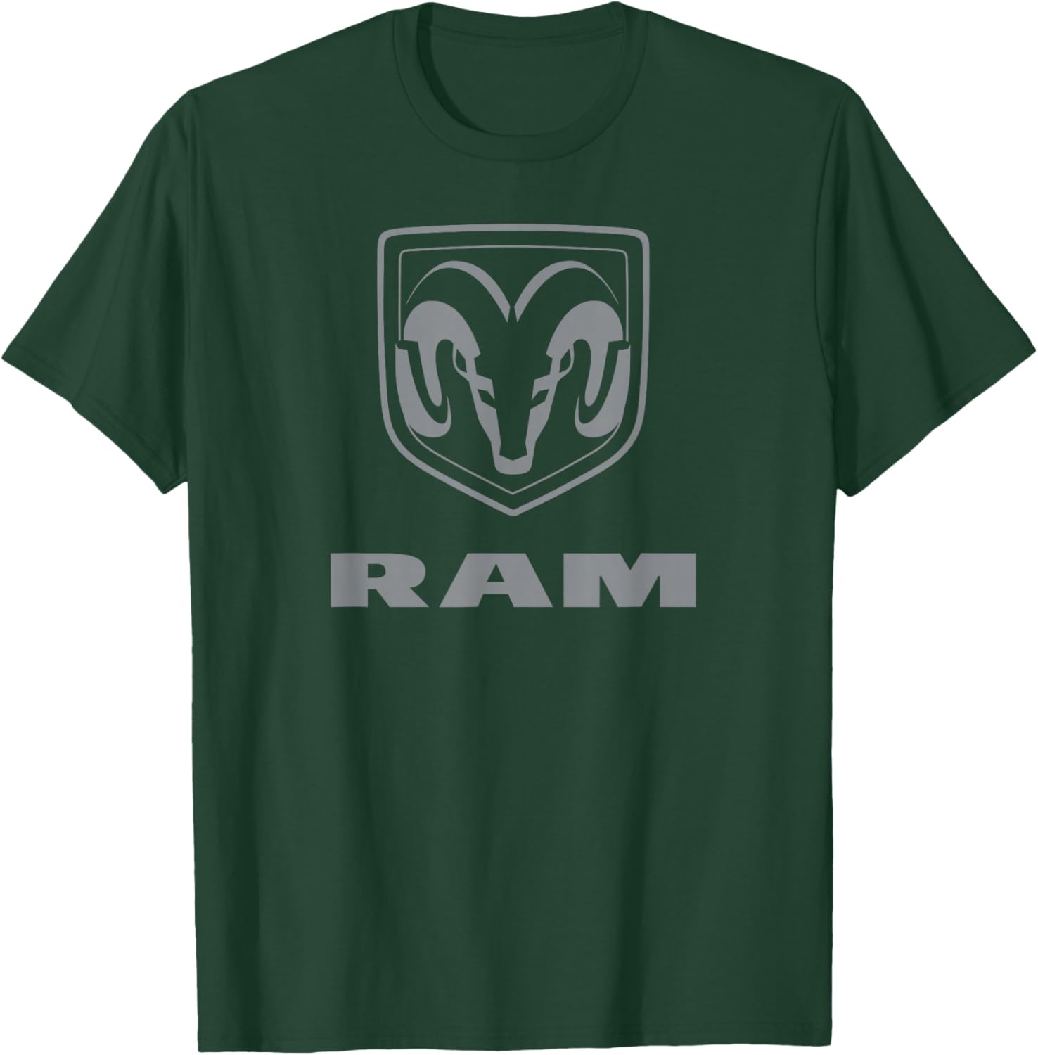 Ram Trucks Grey Logo T-Shirt - T-Shirt | Forest