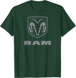 Ram Trucks Grey Logo T-Shirt - T-Shirt | Forest