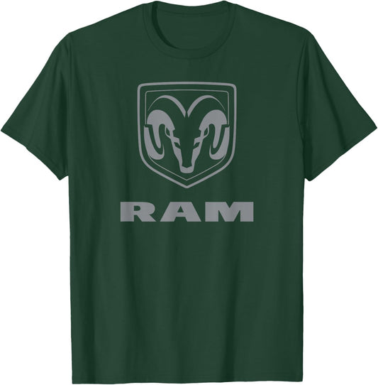 Ram Trucks Grey Logo T-Shirt - T-Shirt | Forest