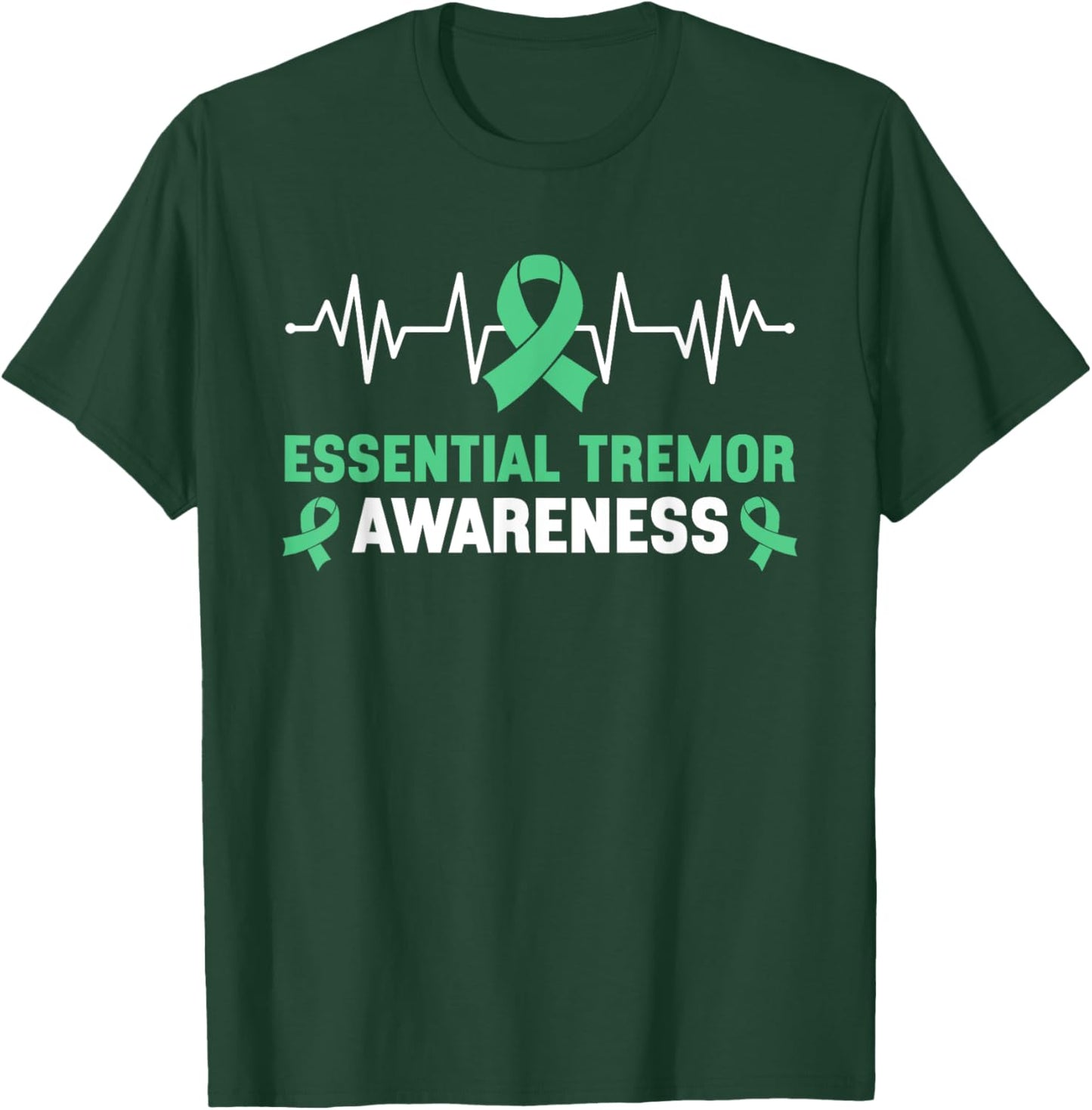 Essential Tremor Support Essential Tremor Awareness T-Shirt - T-Shirt | Forest